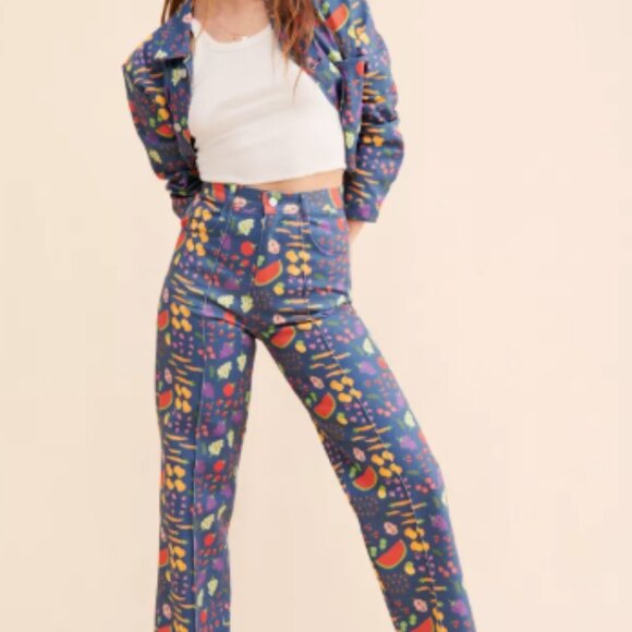 Lisa Says Gah! x Nuuly Farmers Market Robyn Jeans - Picture 2 of 2